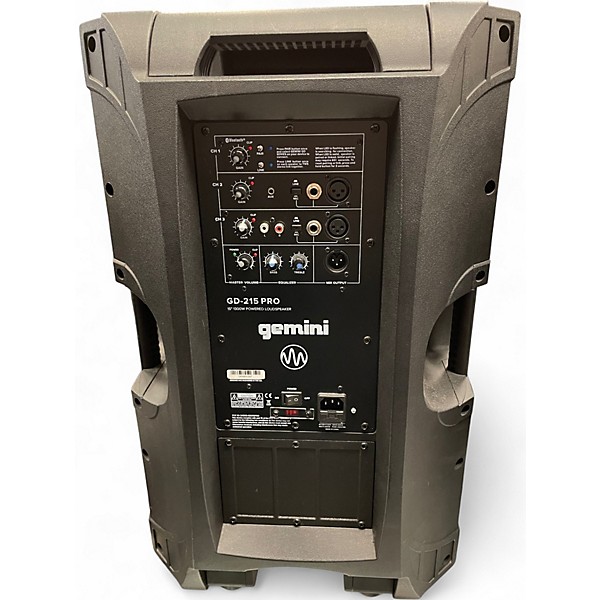 Used Gemini GD-215PRO Powered Speaker