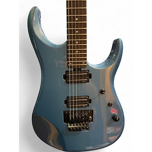 Used Sterling by Music Man JP16 Blue Solid Body Electric Guitar