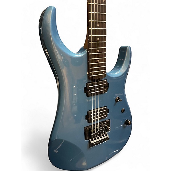 Used Sterling by Music Man JP16 Blue Solid Body Electric Guitar