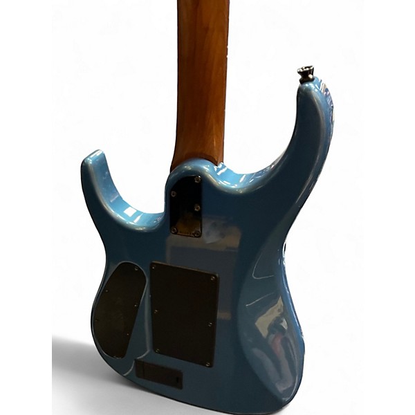 Used Sterling by Music Man JP16 Blue Solid Body Electric Guitar