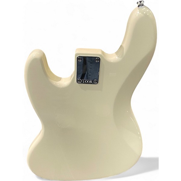 Used Fender Standard Jazz Bass WHITE Electric Bass Guitar