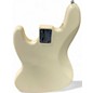 Used Fender Standard Jazz Bass WHITE Electric Bass Guitar