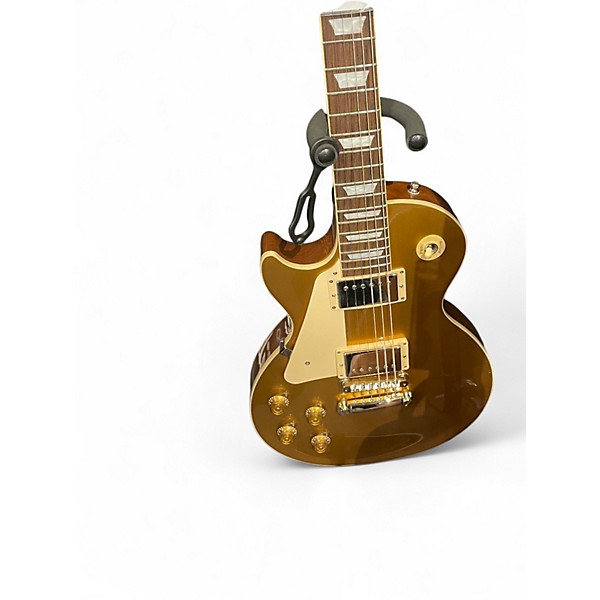 Used 2023 Gibson Les Paul Standard 1950S Neck Gold Top Solid Body Electric Guitar