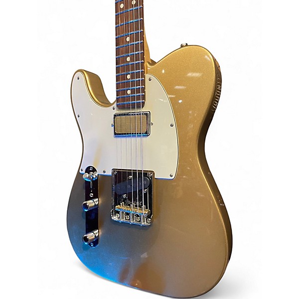 Used 2023 Fender LEFT HANDED MOD SHOP TELECASTER Mystic Aztec Gold Solid Body Electric Guitar