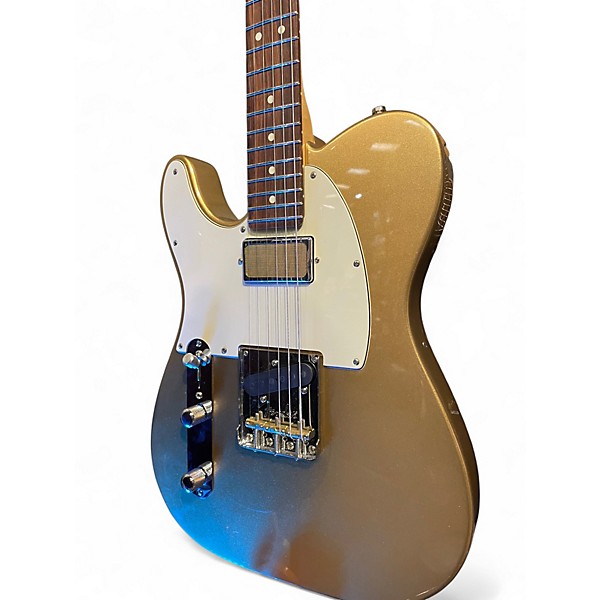 Used 2023 Fender LEFT HANDED MOD SHOP TELECASTER Mystic Aztec Gold Solid Body Electric Guitar