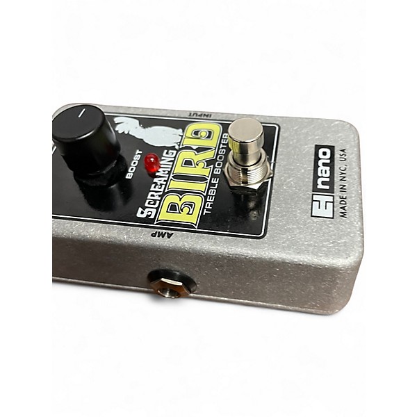 Used Electro-Harmonix Screaming Bird Treble Booster Effect Pedal
