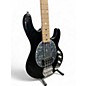 Used Sterling by Music Man STRING RAY Black Electric Bass Guitar