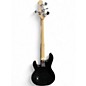 Used Sterling by Music Man STRING RAY Black Electric Bass Guitar