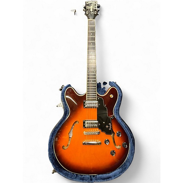 Used Guild Starfire IV Tobacco Sunburst Hollow Body Electric Guitar