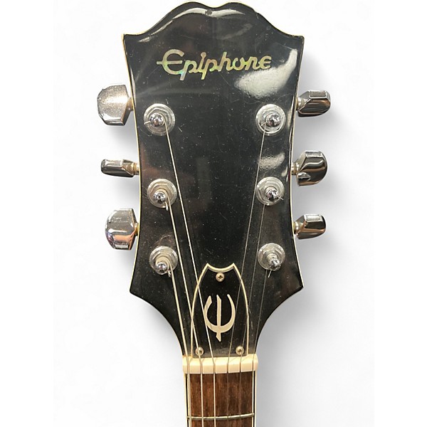 Used Epiphone EA 250 Red Hollow Body Electric Guitar