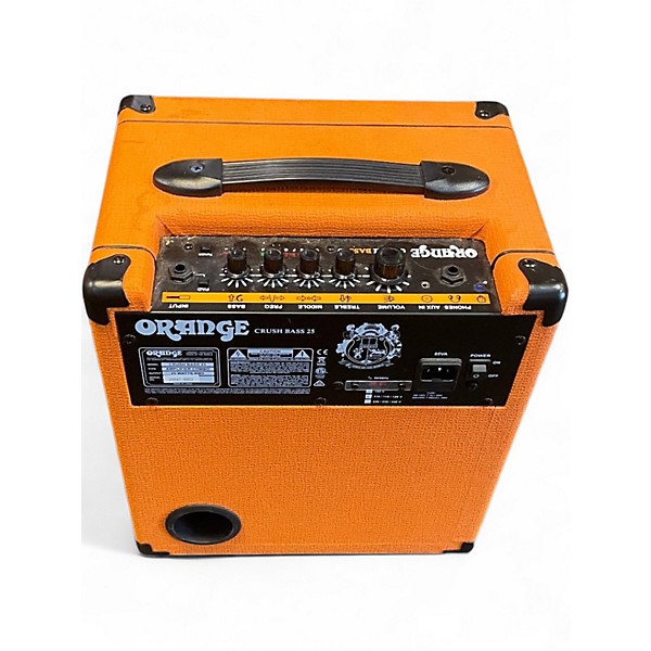 Used Orange Amplifiers Crush Bass 25 Bass Combo Amp
