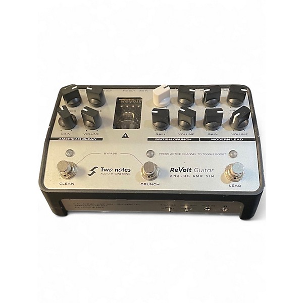 Used Two Notes REVOLT GUITAR AMP SIM Guitar Preamp
