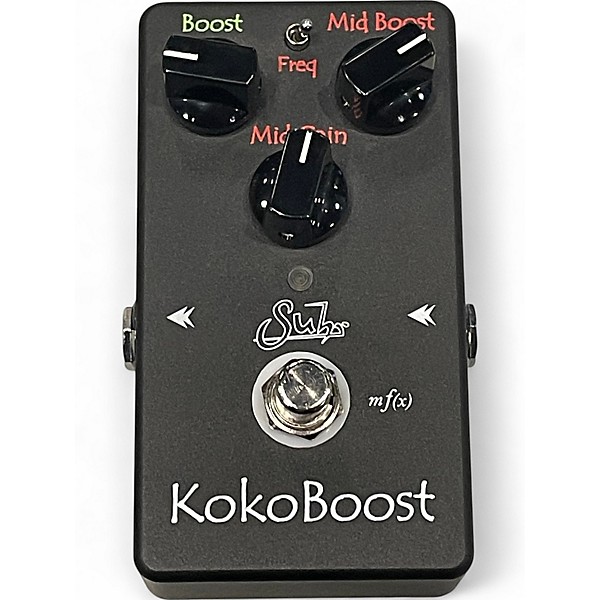 Used Suhr Koko Boost Effect Pedal