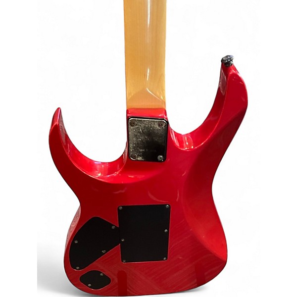 Used Ibanez RG560 Chrome Red Metallic Solid Body Electric Guitar