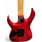 Used Ibanez RG560 Chrome Red Metallic Solid Body Electric Guitar