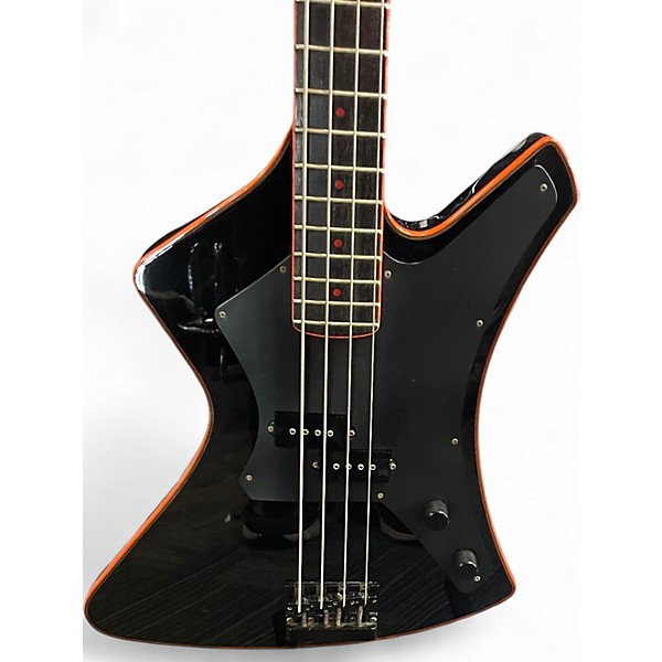 Used Washburn B5 Black Electric Bass Guitar