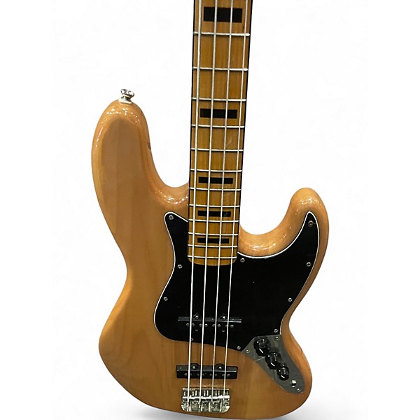 Used Squier Classic Vibe 70s Jazz Bass Natural Electric Bass Guitar
