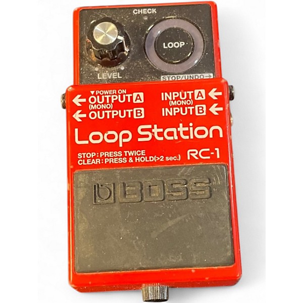 Used BOSS RC1 Loop Station Pedal