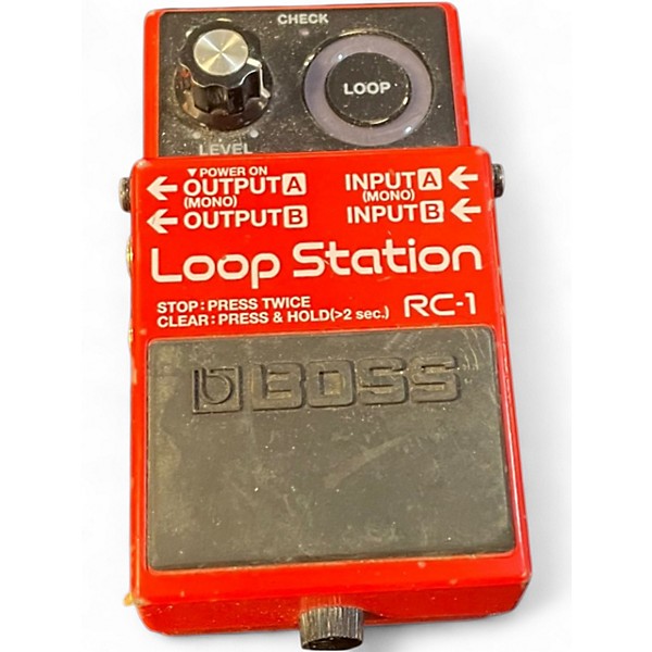 Used BOSS RC1 Loop Station Pedal