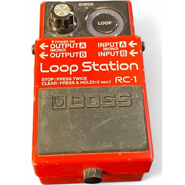 Used BOSS RC1 Loop Station Pedal