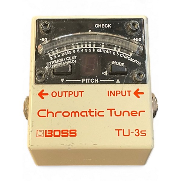 Used BOSS TU-3S Tuner Pedal