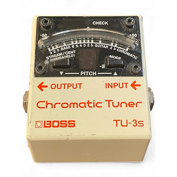 Used BOSS TU-3S Tuner Pedal