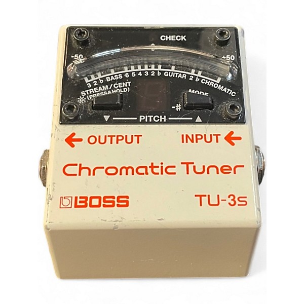 Used BOSS TU-3S Tuner Pedal