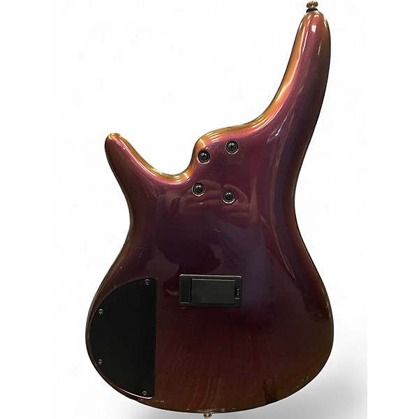 Used Ibanez SR300EDX Rose Gold Chameleon Electric Bass Guitar