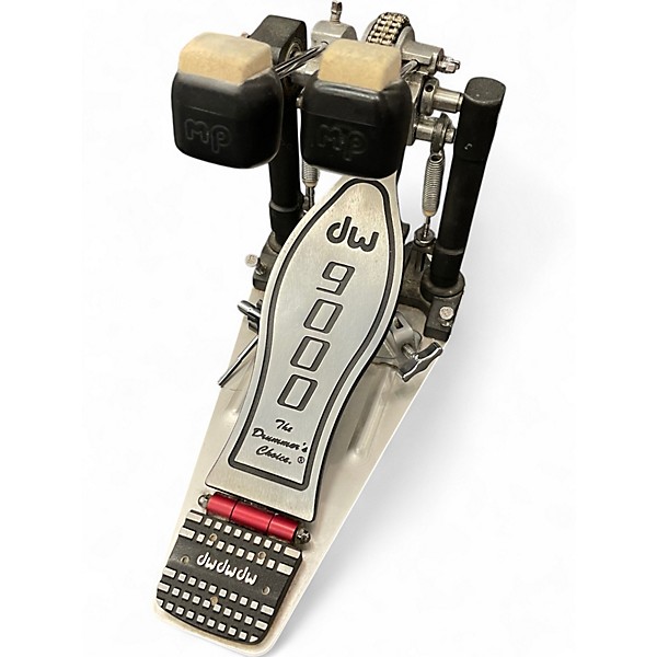 Used DW 9000 Series Double Double Bass Drum Pedal