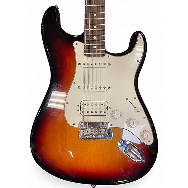 Used Fender American Standard Stratocaster HSS 2 Color Sunburst Solid Body Electric Guitar