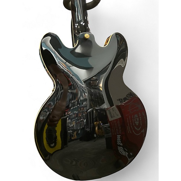 Used Epiphone Sheraton II Plus Ebony Hollow Body Electric Guitar