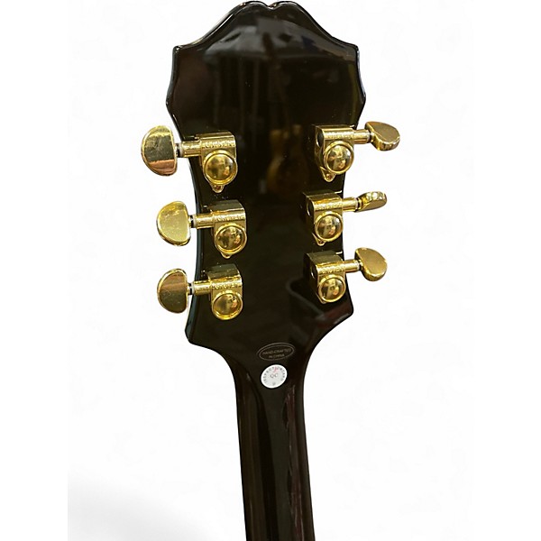 Used Epiphone Sheraton II Plus Ebony Hollow Body Electric Guitar