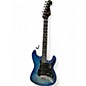 Used Fender American Ultra Stratocaster Ebony Fingerboard LTD EditioN DENIM Solid Body Electric Guitar thumbnail