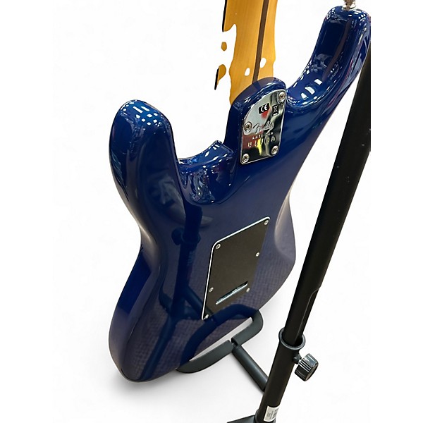 Used Fender American Ultra Stratocaster Ebony Fingerboard LTD EditioN DENIM Solid Body Electric Guitar