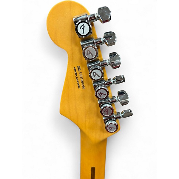 Used Fender American Ultra Stratocaster Ebony Fingerboard LTD EditioN DENIM Solid Body Electric Guitar