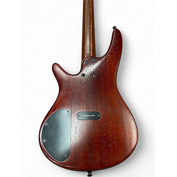 Used Ibanez SR500 BROWN MAHOGANY Electric Bass Guitar