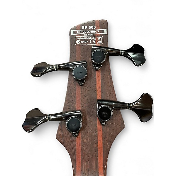 Used Ibanez SR500 BROWN MAHOGANY Electric Bass Guitar