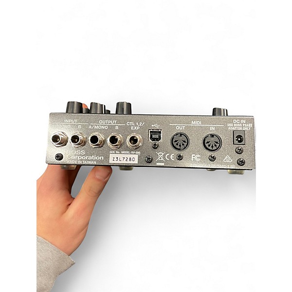 Used BOSS RV500 Reverb Effect Pedal