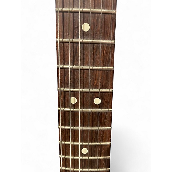 Used 2005 Fender Standard Stratocaster HSS Upgrade Blue Solid Body Electric Guitar