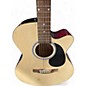 Used Fender FA135CE Concert Natural Acoustic Electric Guitar