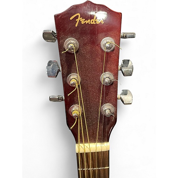 Used Fender FA135CE Concert Natural Acoustic Electric Guitar