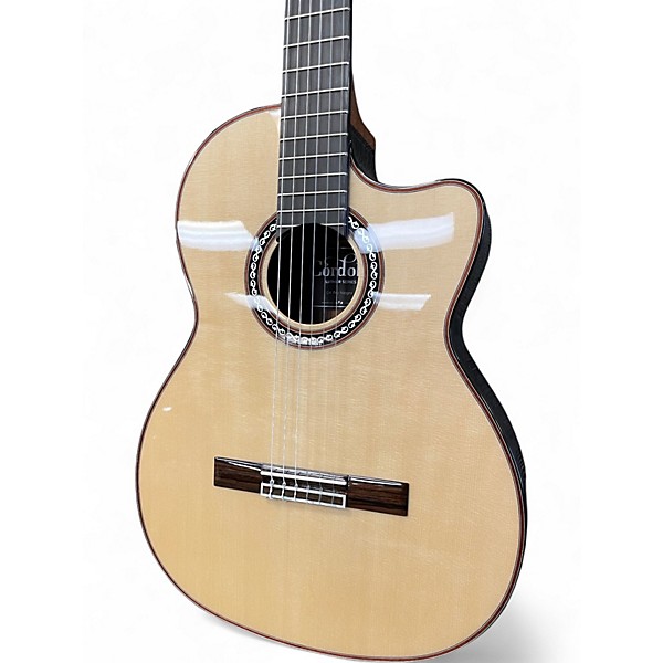 Used Cordoba GK Pro Negra Natural Classical Acoustic Electric Guitar