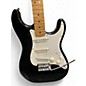 Vintage 1987 Fender American Standard Stratocaster Black Solid Body Electric Guitar