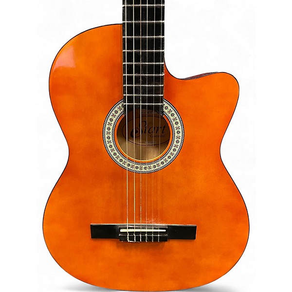 Used Start NF-14 Natural Classical Acoustic Electric Guitar