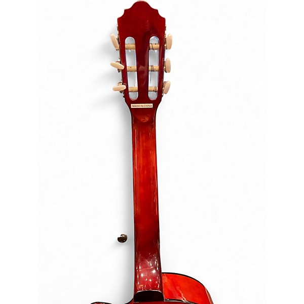 Used Start NF-14 Natural Classical Acoustic Electric Guitar