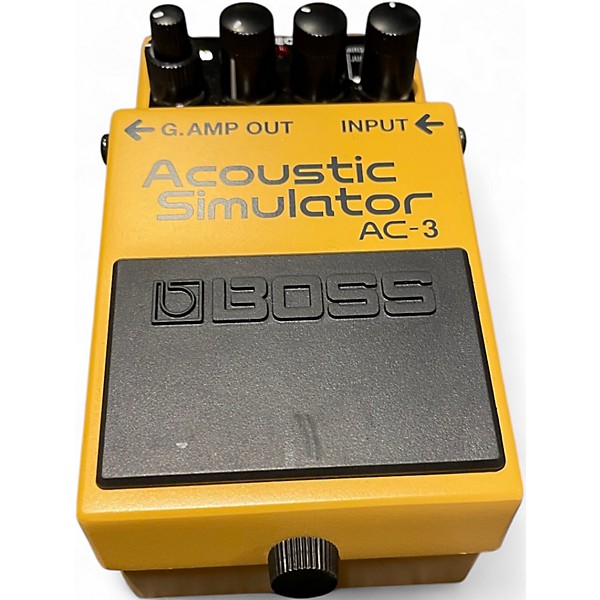Used BOSS AC3 Acoustic Simulator Effect Pedal