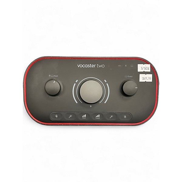 Used Focusrite Vocaster Two Audio Interface