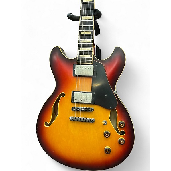 Used Ibanez ASV93-TDL SB-01 2 Color Sunburst Hollow Body Electric Guitar