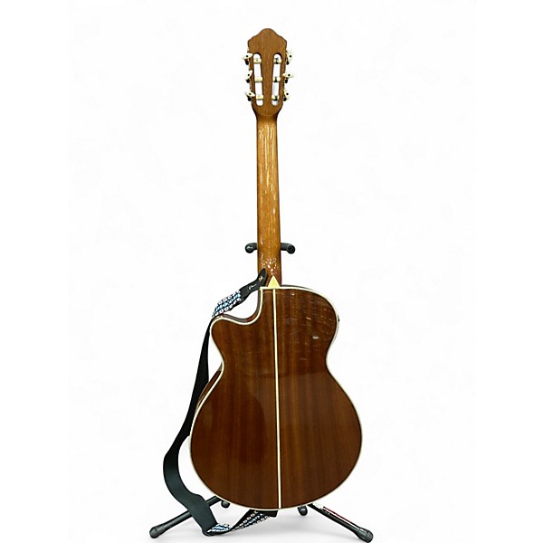 Used Ibanez AEG10NII Natural Classical Acoustic Electric Guitar