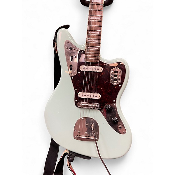 Used Squier Vintage Modified Jaguar Mint Green Solid Body Electric Guitar